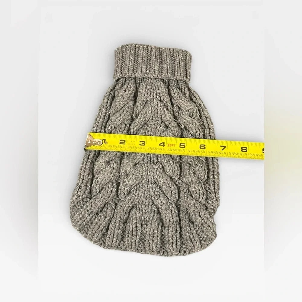 Worthy Dog XS Gray Knit Sweater